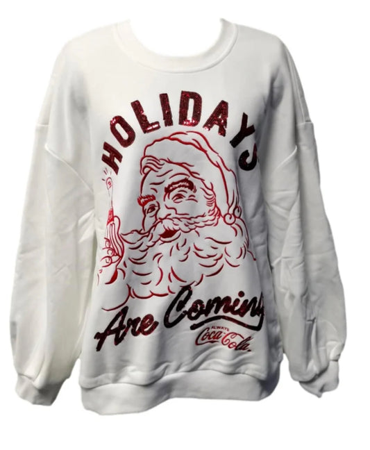 QOS Santa Coca-Cola Sweatshirt