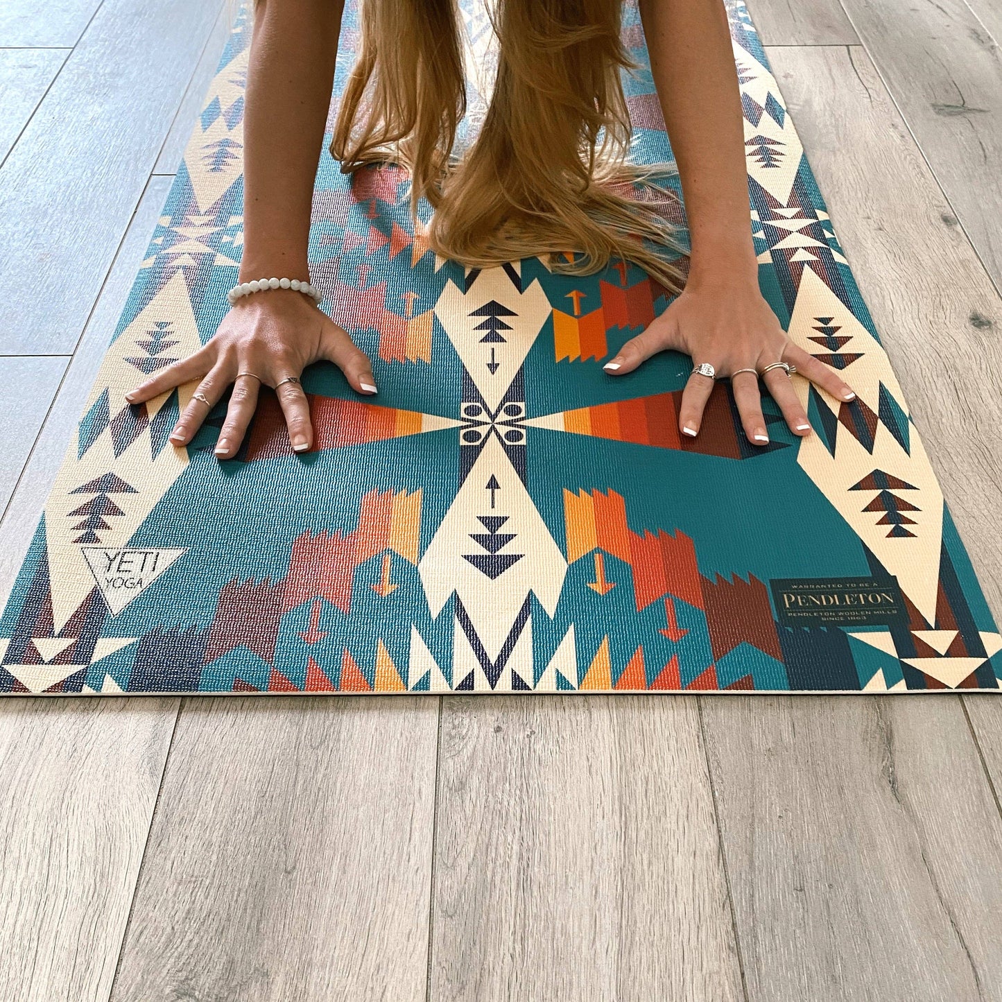 Pendleton Tucson Turquoise PER Yoga Mat/Rug