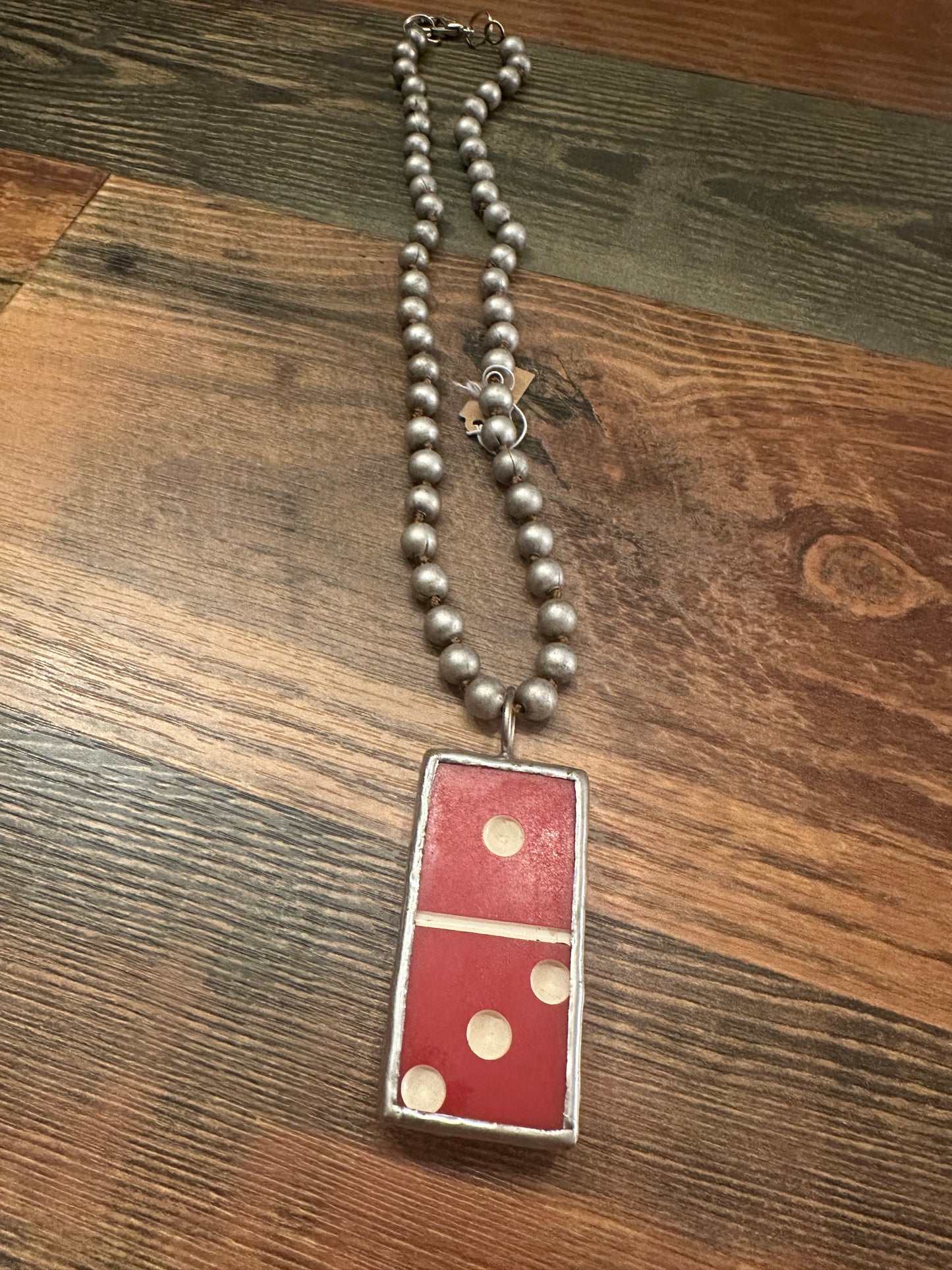 Red Domino Necklace