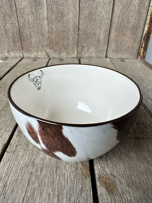 Cowhide Dip Bowl