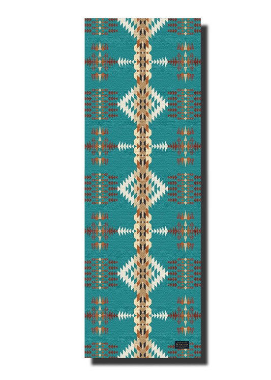 Pendleton Rancho Arroyo Turquoise PER Yoga Mat/Rug