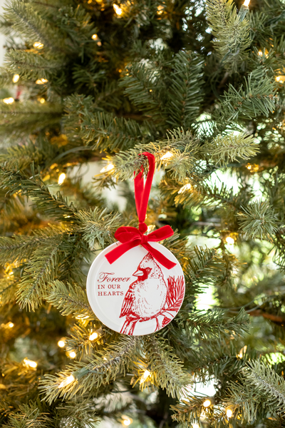 Cardinal Ceramic Ornament