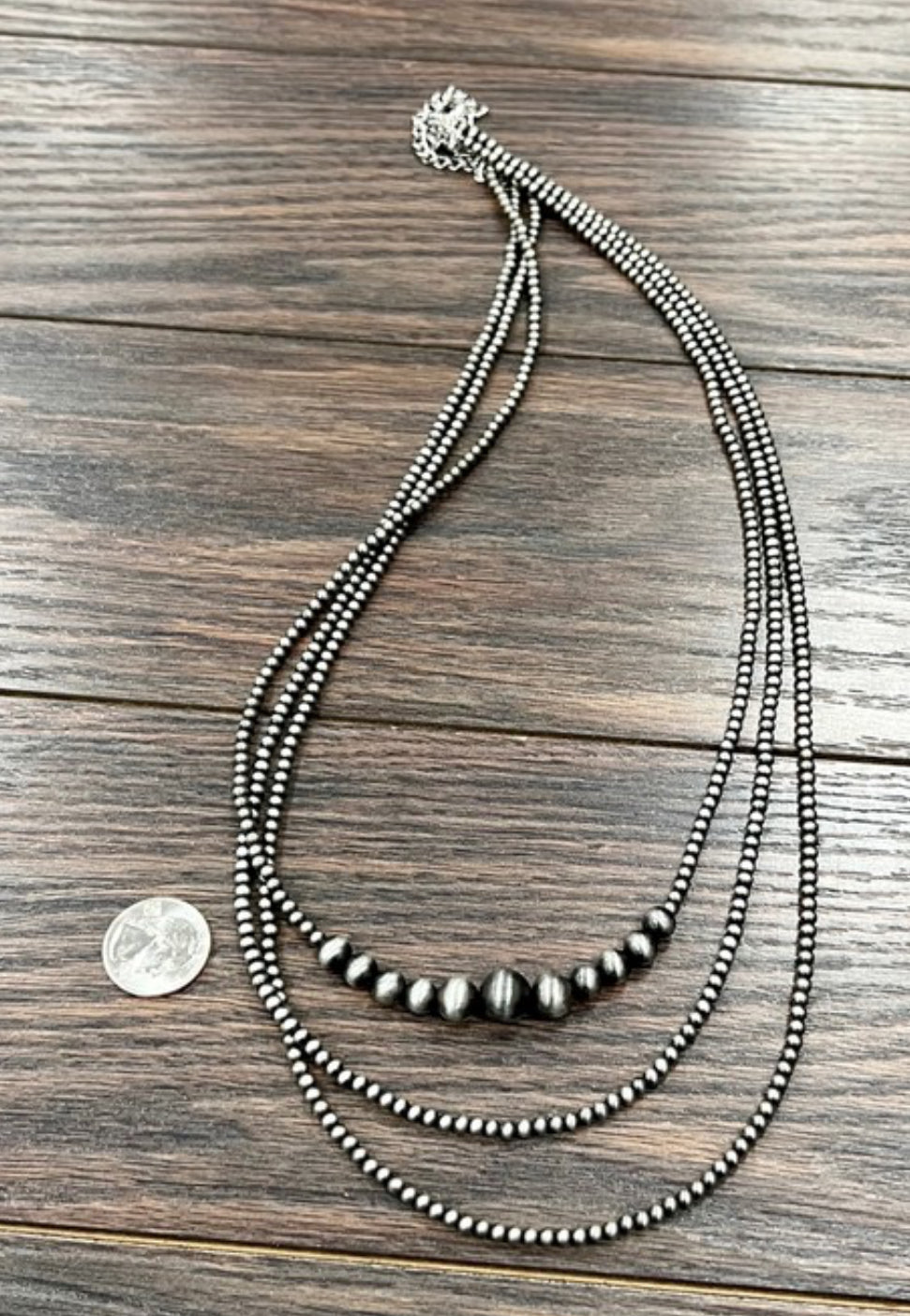 Navajo Pearl Necklace Thin