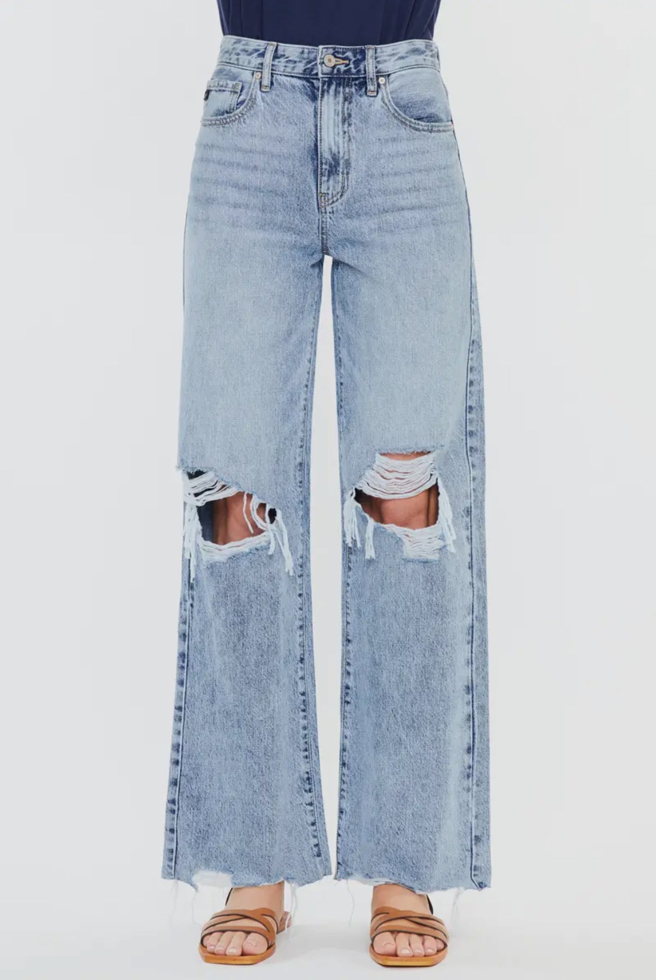 KanCan Ultra High Rise Wide Leg Jeans