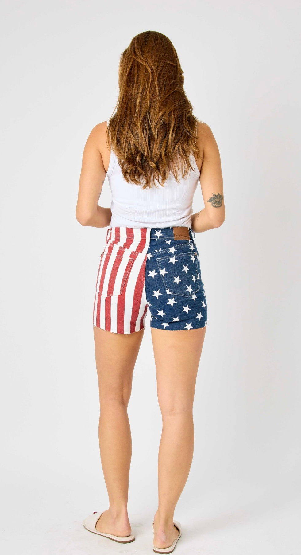 Judy Blue Americana Flag Shorts