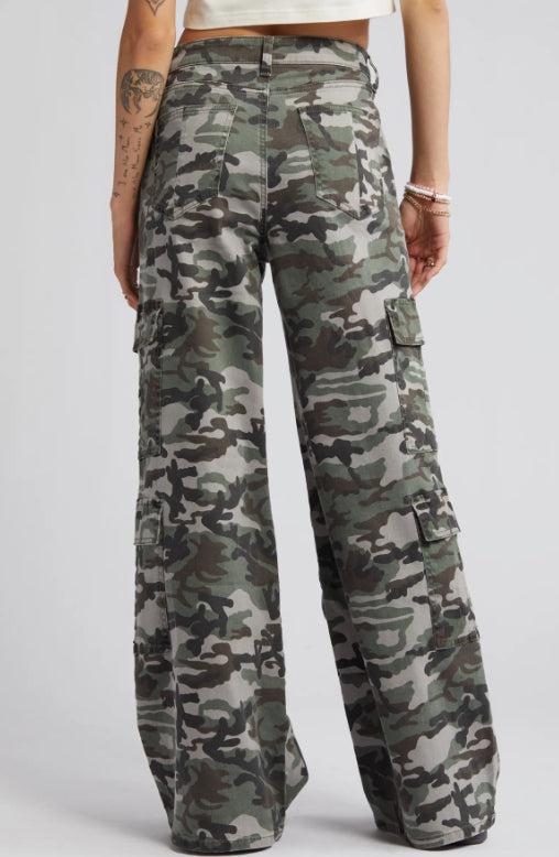 Gina Camo Cargo Pants