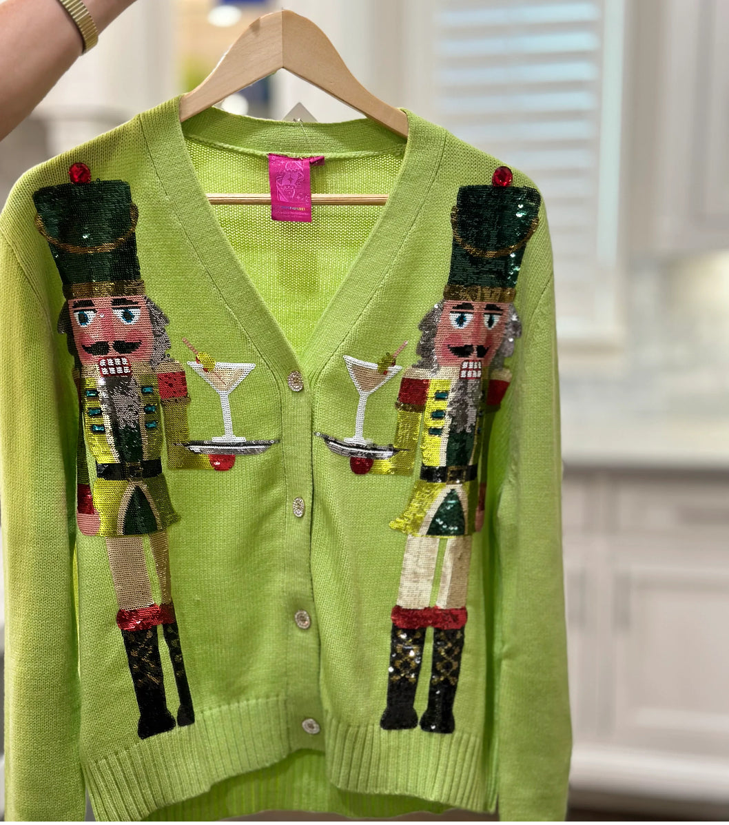 Queen Martini Nutcracker Cardigan