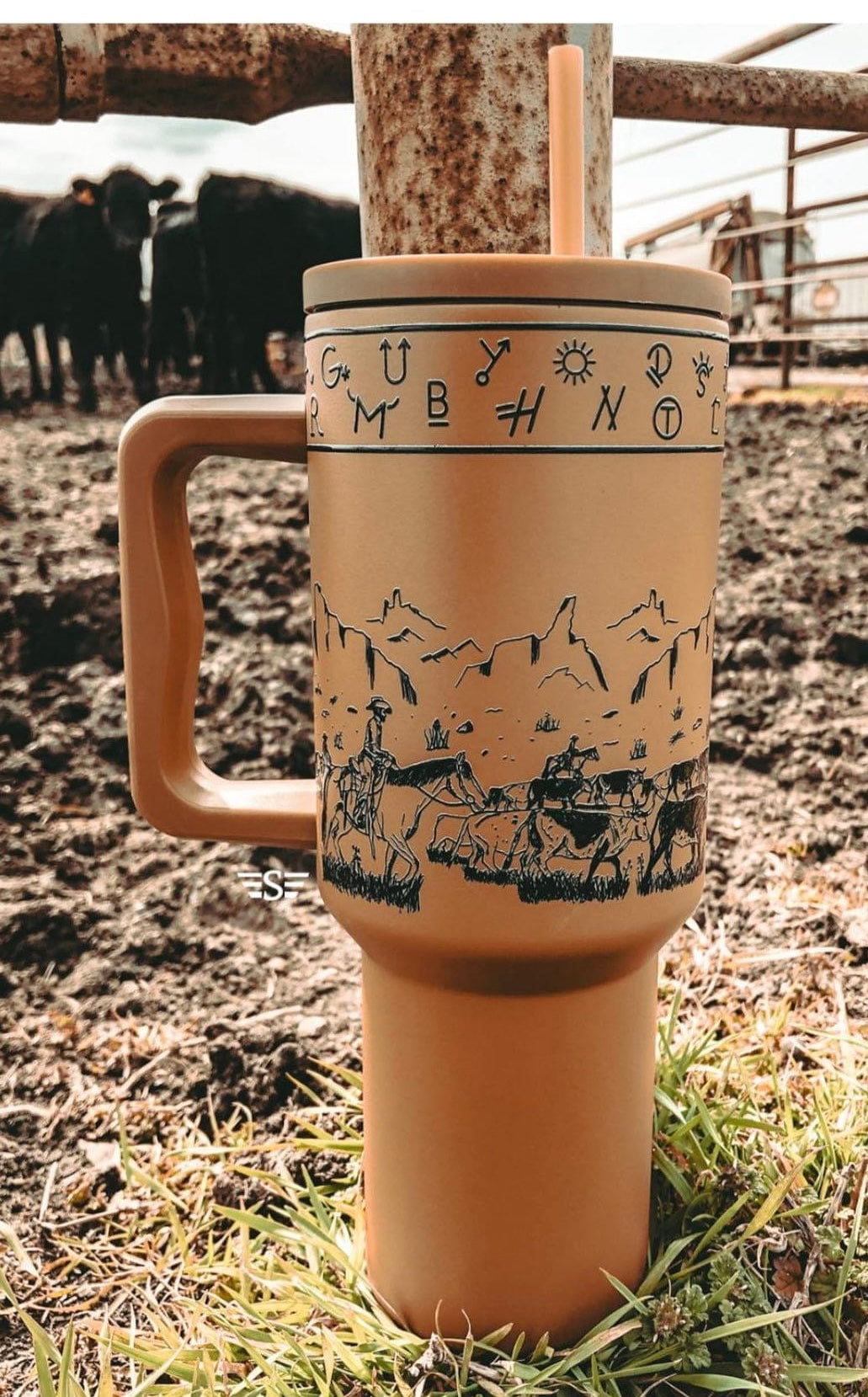 Cattle Drive 40 Oz Cup