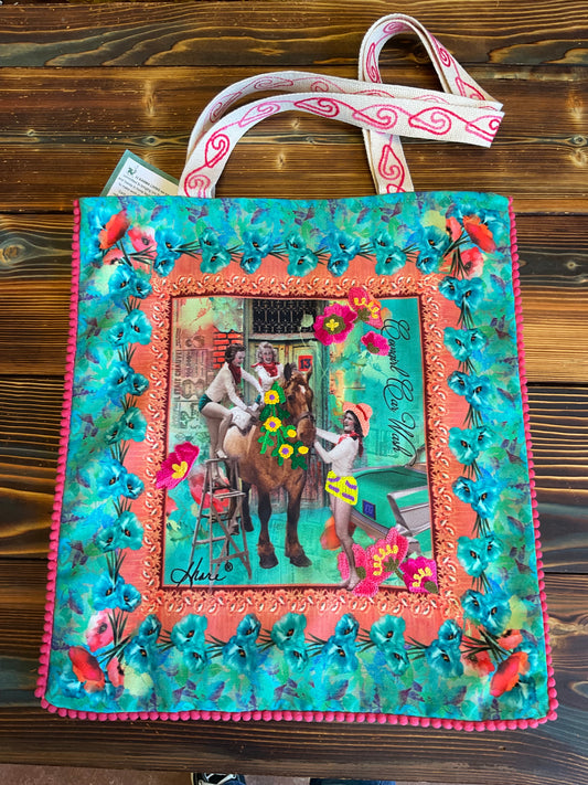 Cowgirl Tote Bags