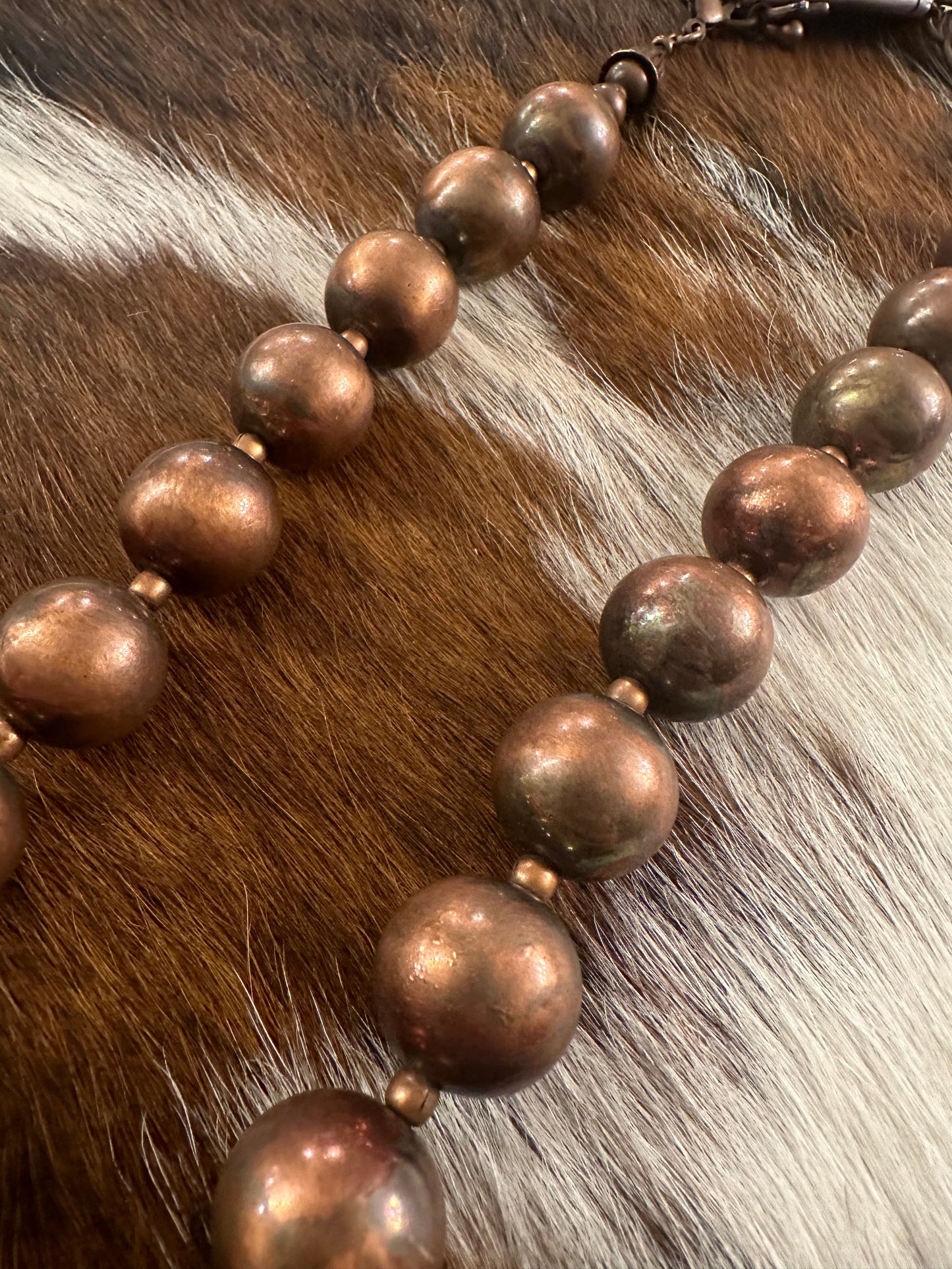 Copper Bubble Necklace