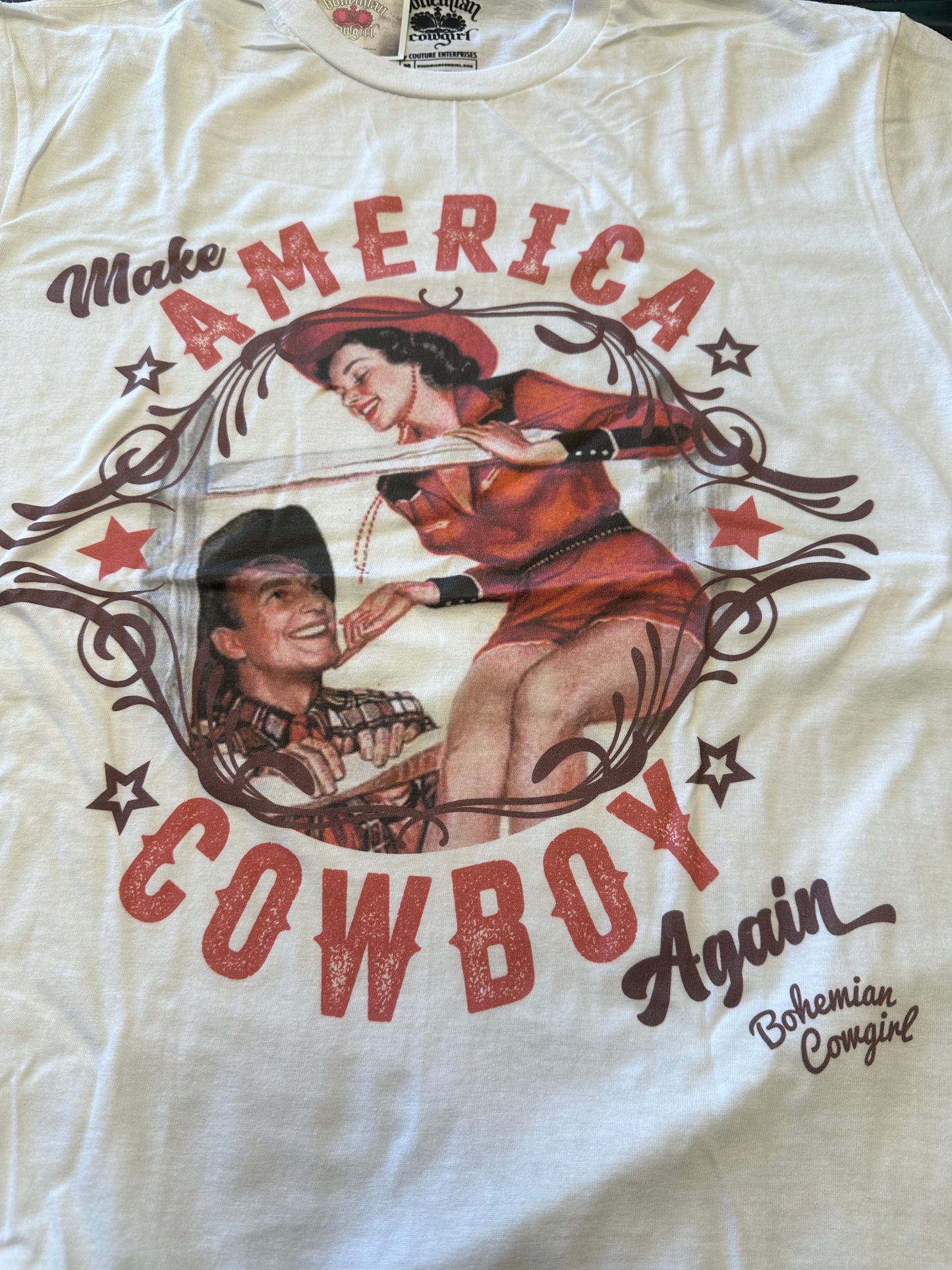 Make America Cowgirl Tee