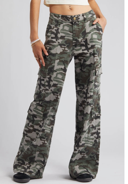 Gina Camo Cargo Pants