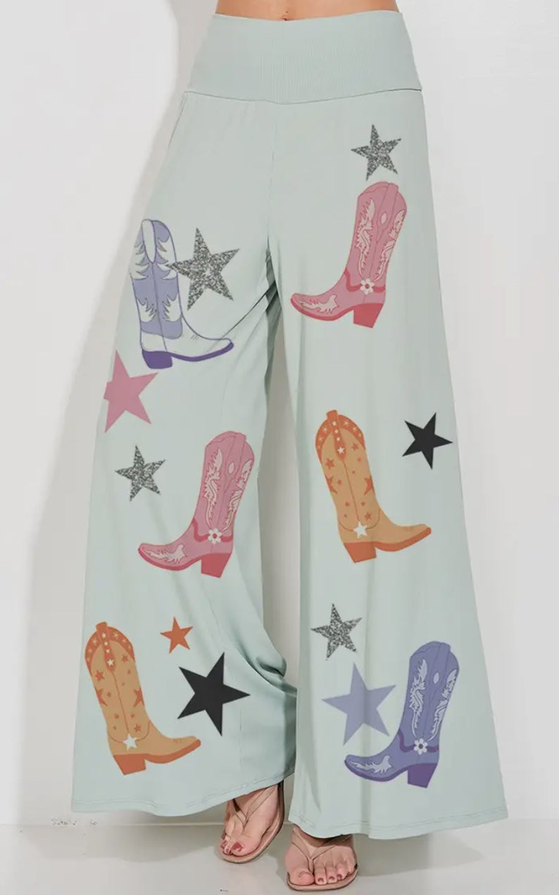 Boots N Stars Crop Set