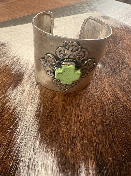 Green Cross Cuff