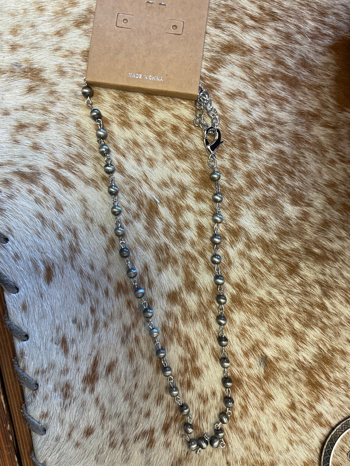 Navajo Pearl Stack Necklace