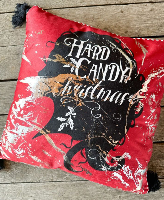 Hard Candy Christmas Pillow