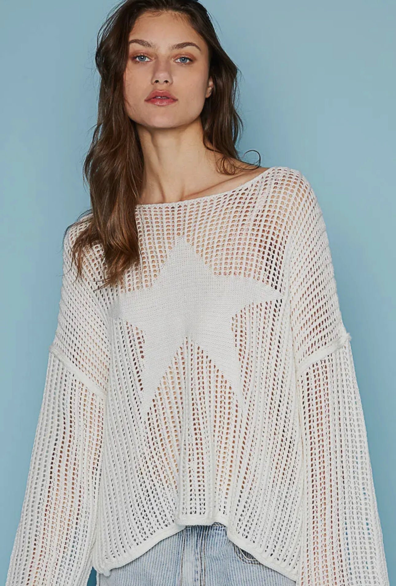 Star Weave Sweater