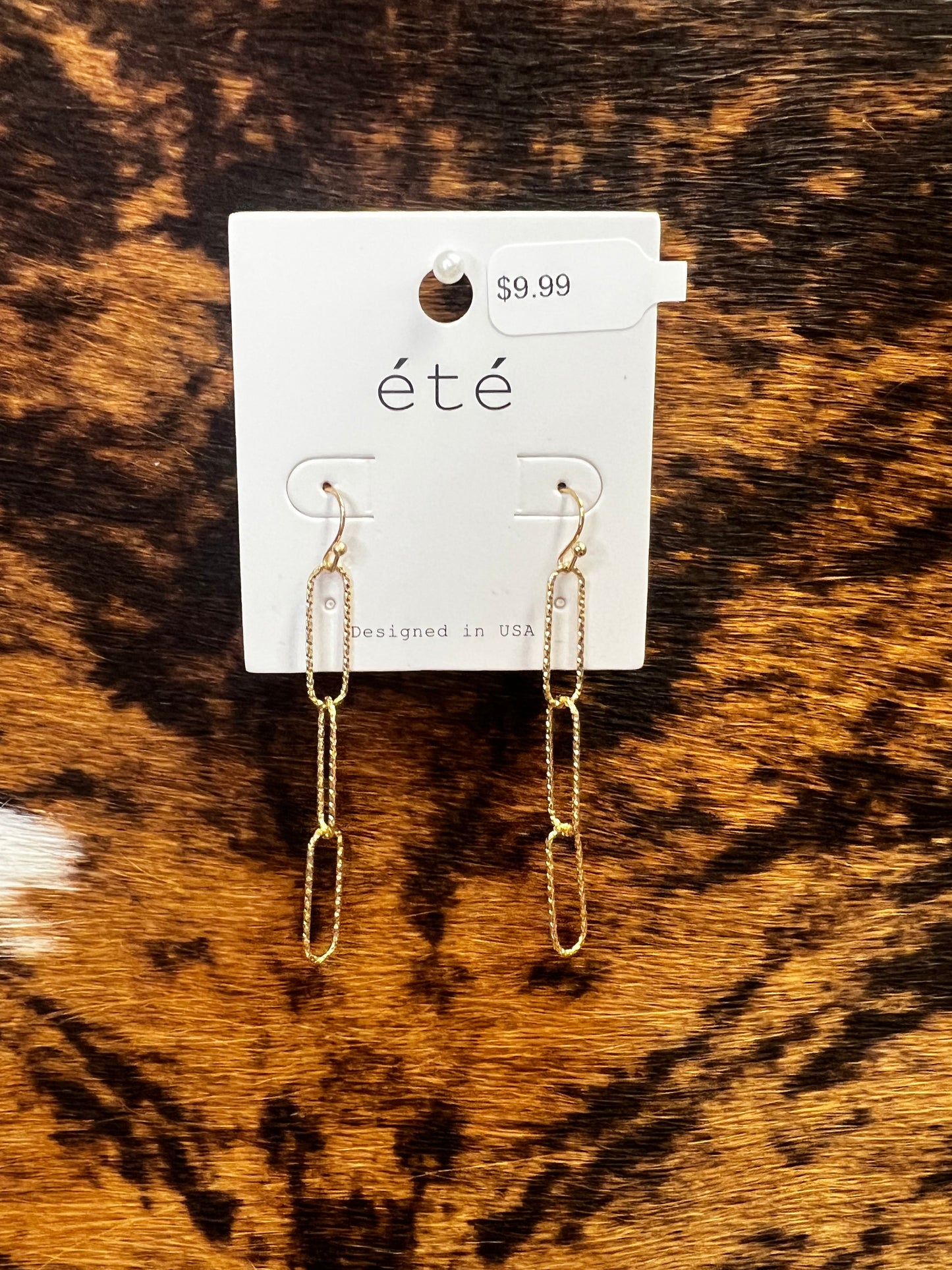 Paper clip Earrings