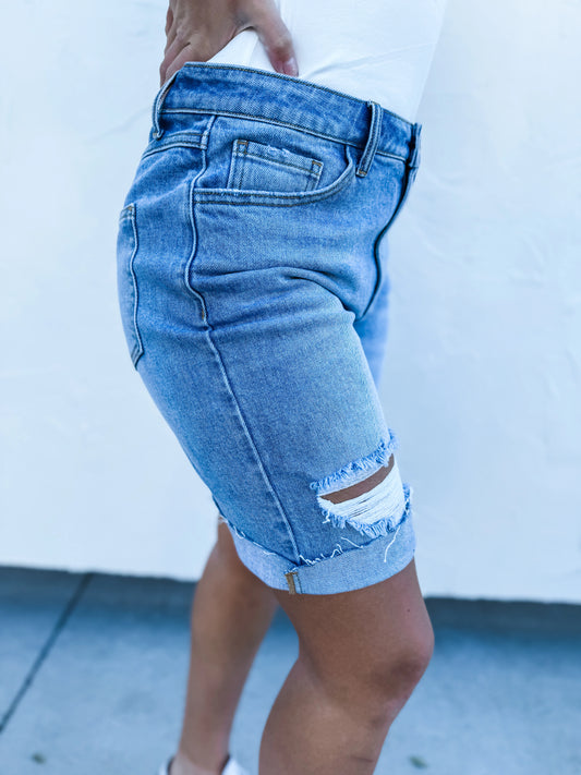 Carsen Denim Shorts