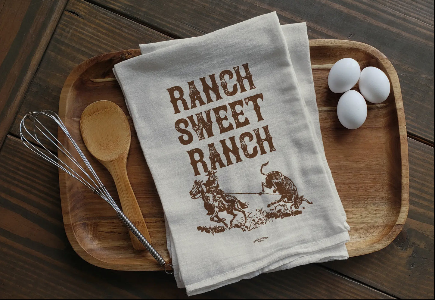 Ranch Sweet Ranch - Old Fashioned Tea Towel