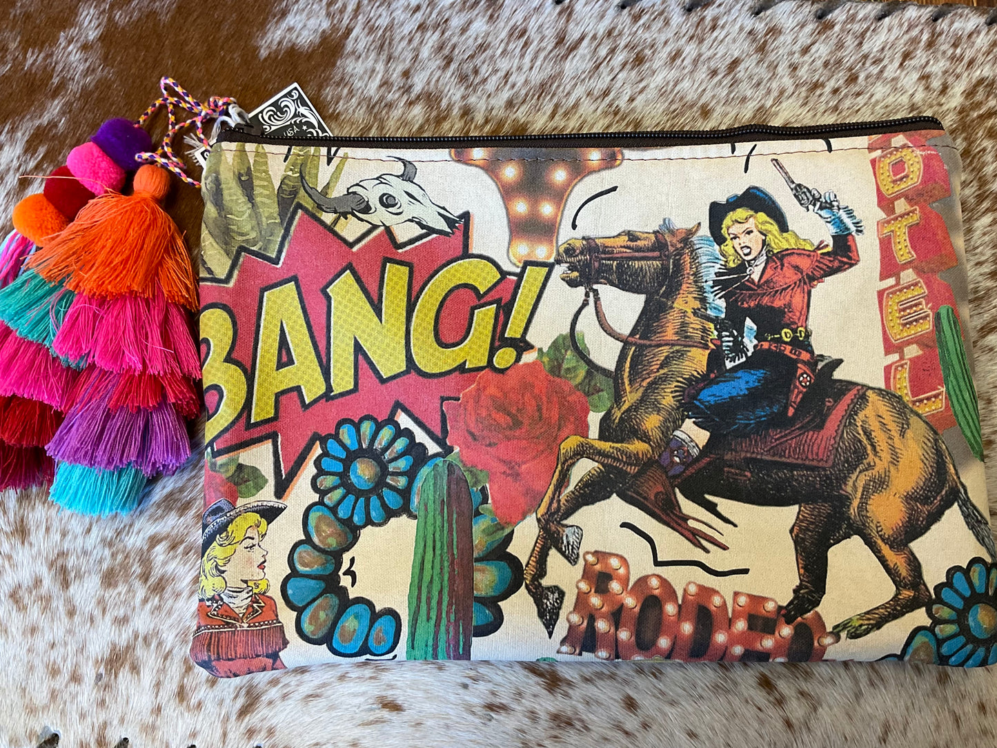 Retro Cowgirl Clutch