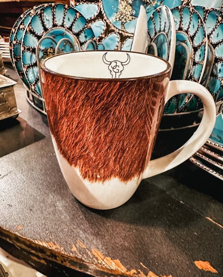 Cowhide Mugs