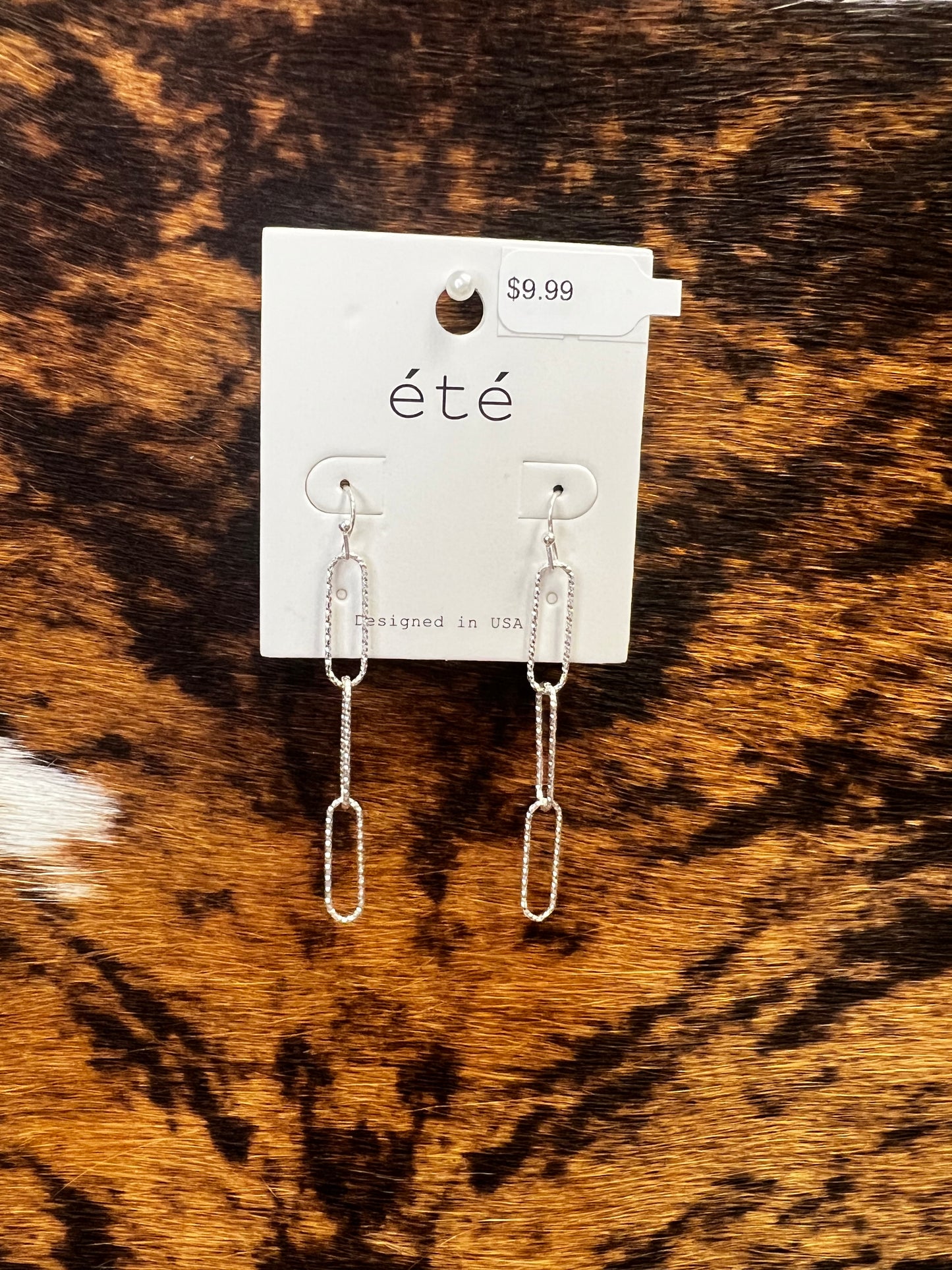 Paper clip Earrings