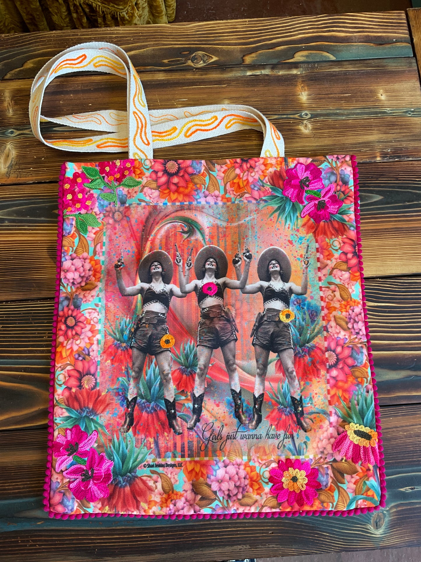 Cowgirl Tote Bags