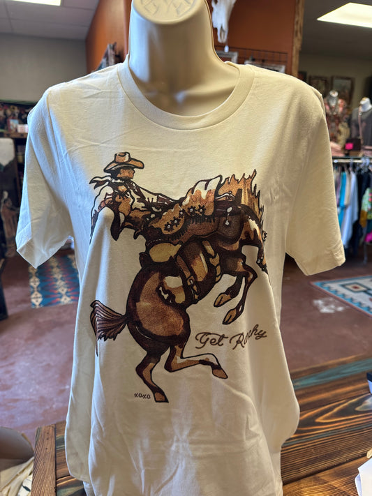 Brown Bronc Tee