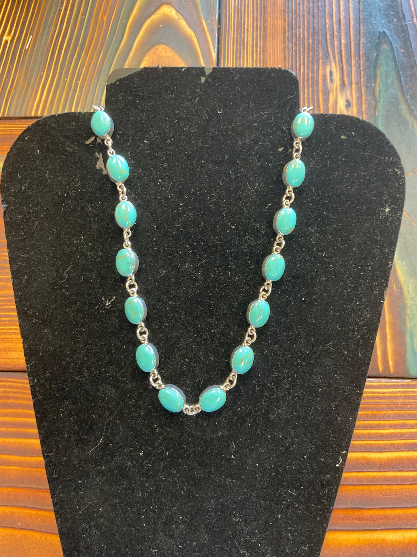 Genuine turquoise necklace