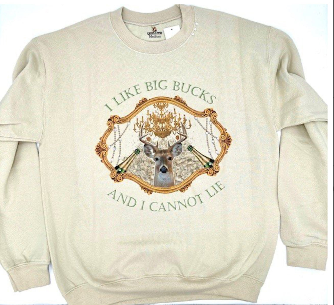 I Like Big Bucks Pullover