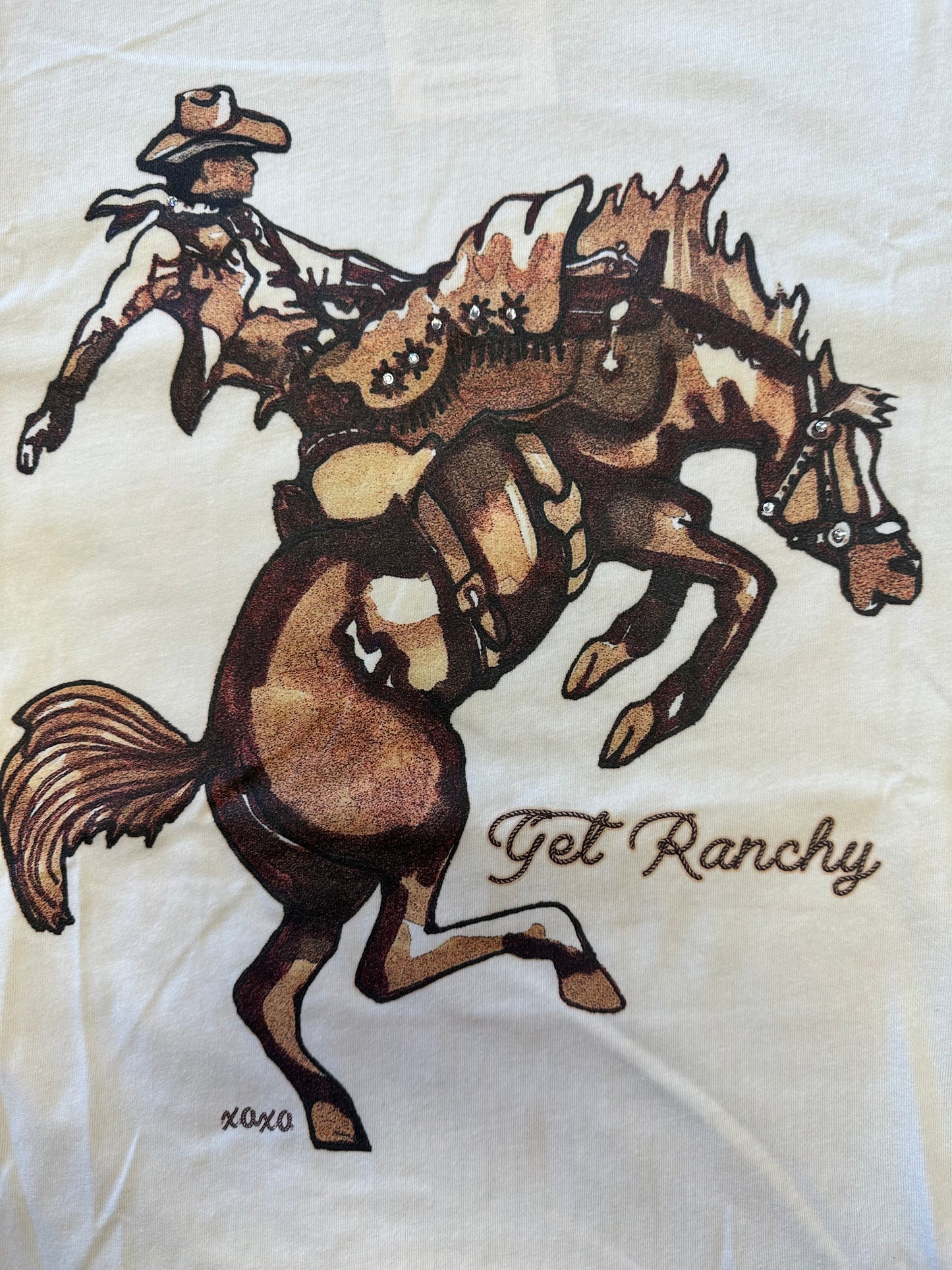 Brown Bronc Tee