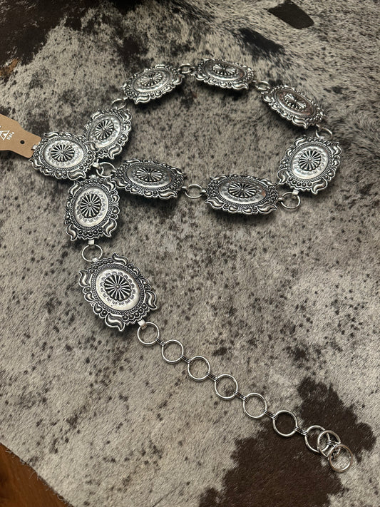 Hi-Ho Silver Concho Belt