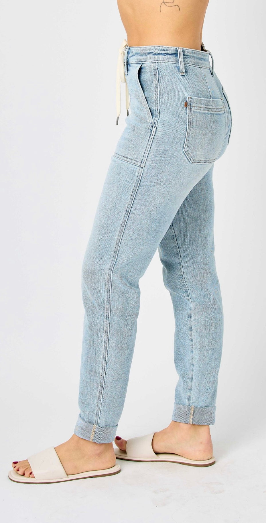 Judy Blue HW Vintage Dbl Cuff Jogger