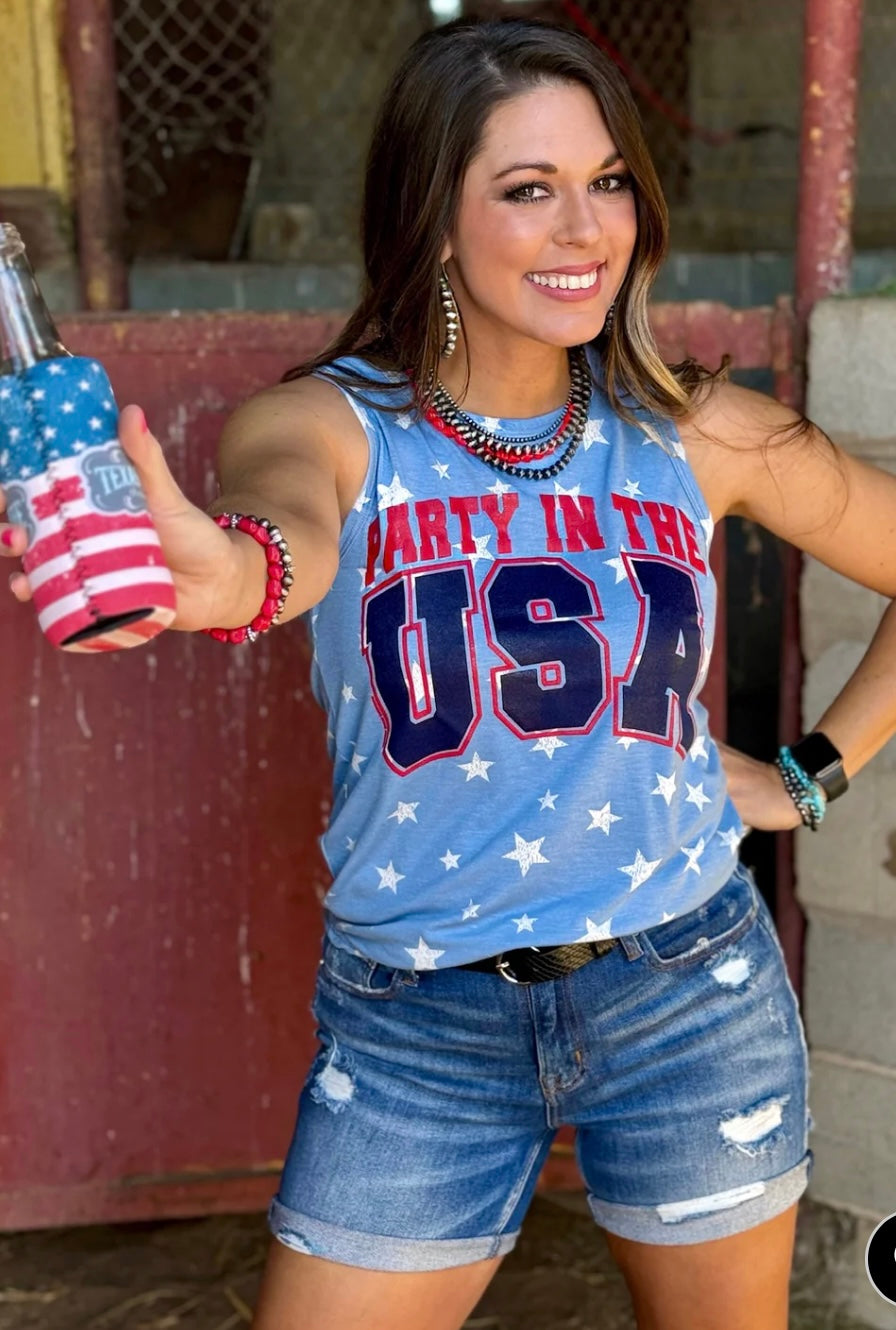 Party In The USA Stars Tank