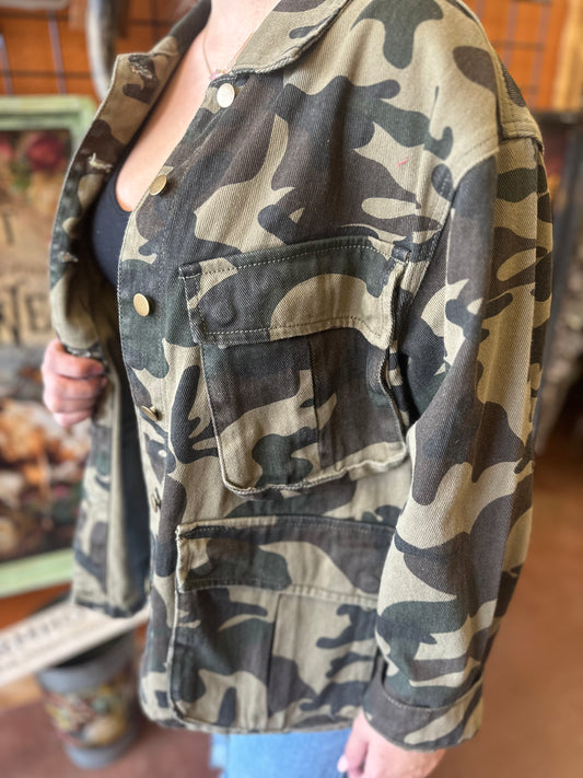 American Bazi Cargo Pocket Camo