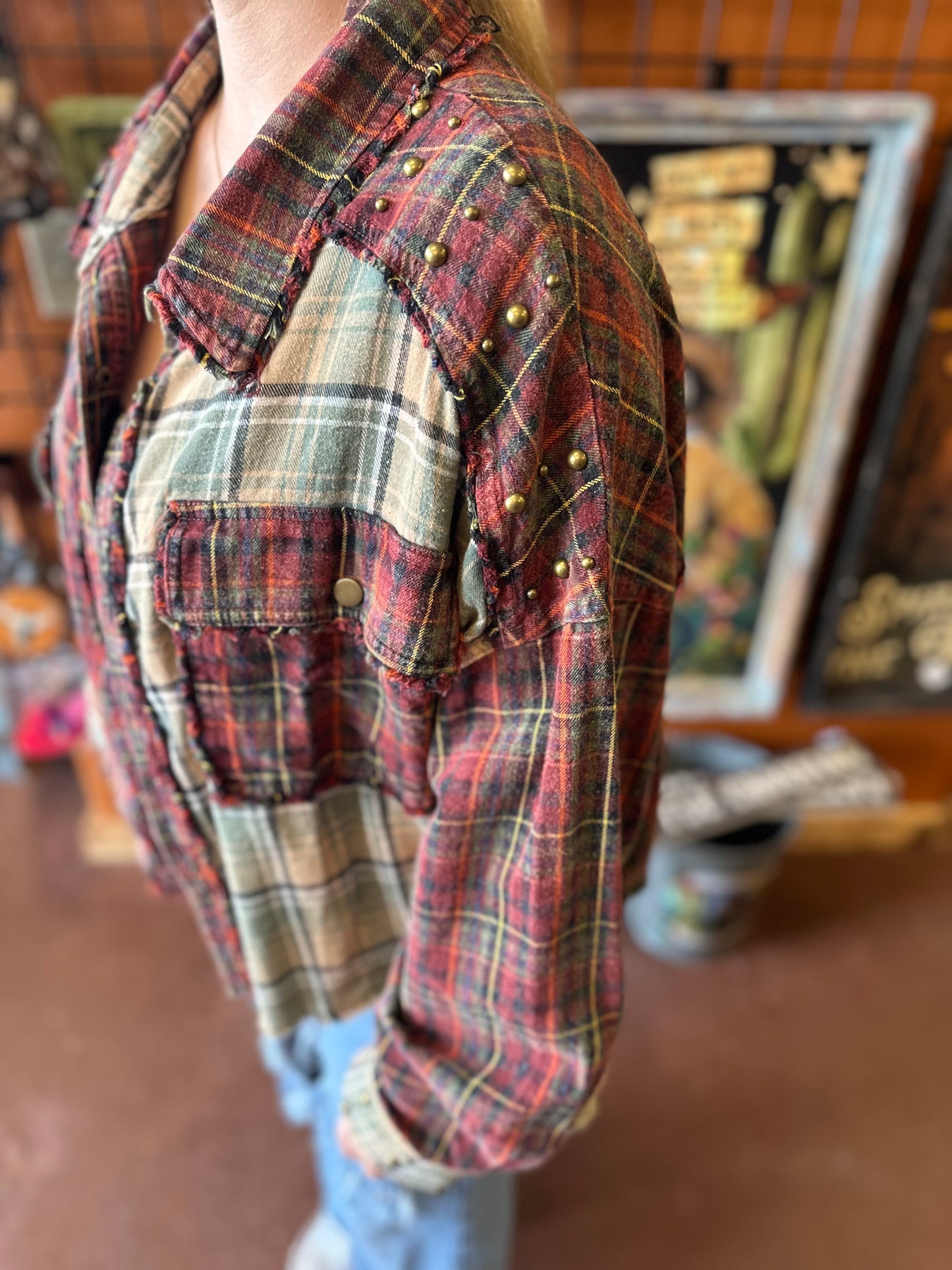 Oli & Hali Flannel Patchwork