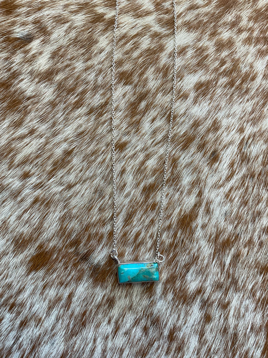 SS/Turquoise necklace