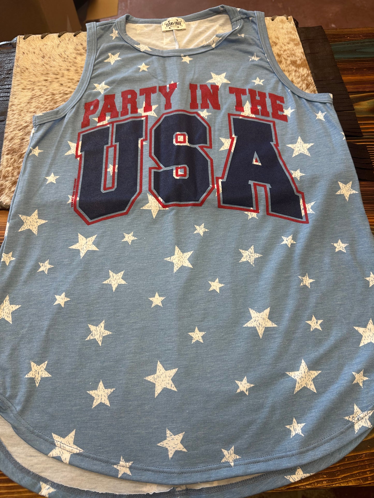 Party In The USA Stars Tank