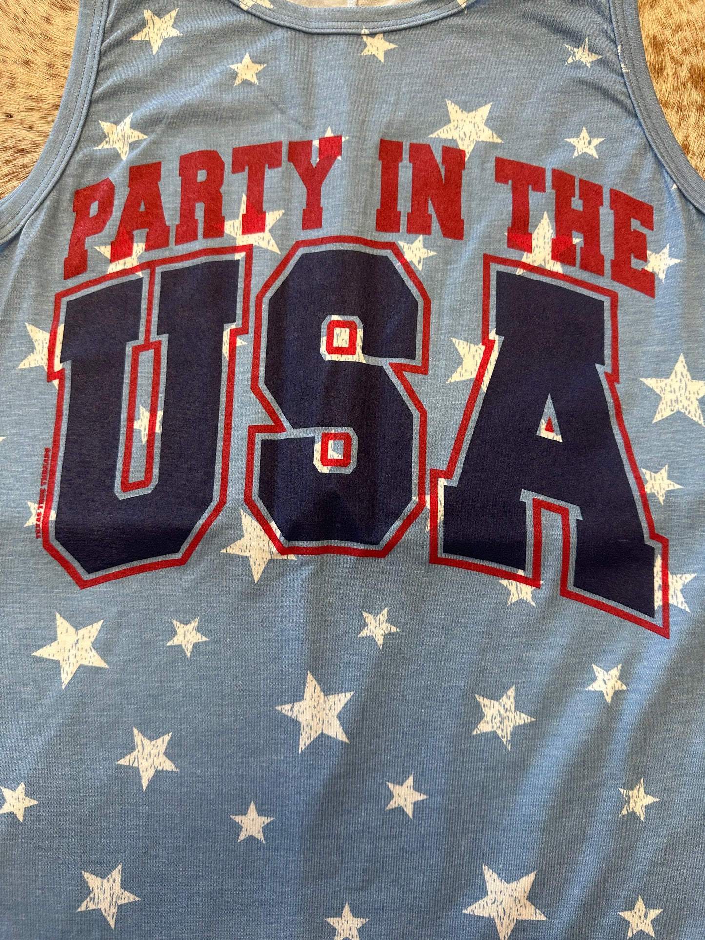 Party In The USA Stars Tank