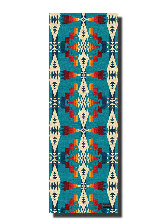 Pendleton Tucson Turquoise PER Yoga Mat/Rug